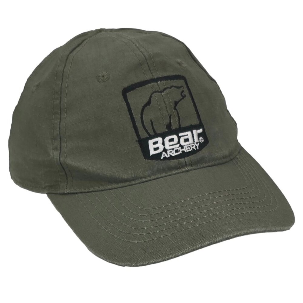 (FRED) BEAR Archery Hat Bow Hunting Ripstop Outdoor Cap Sage Green Genuine OSFM